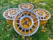 4x  VW Golf 1 2 GTI Felgen 171601025H Caddy AVUS Snowflake 6x14 Cabrio Oldtimer