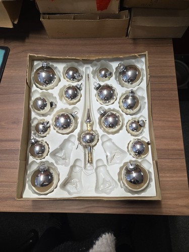 Ddr silber christbaumschmuck - ddr,