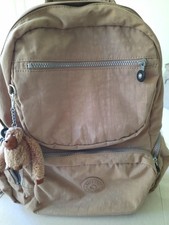 Kipling Rucksack, hellbraun