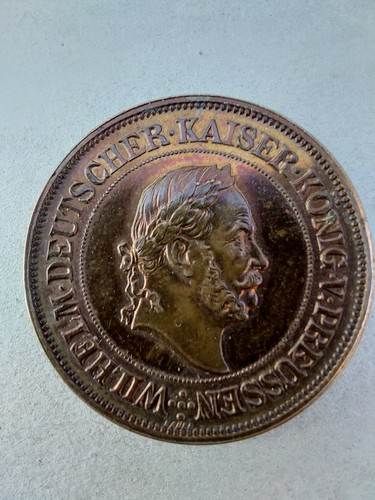 Historische kupfer medaille - historische, kupfer-medaille
