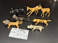 Steckfiguren Stecktiere Komplettsatz Tiere Afrikas 1989 + 1 BPZ