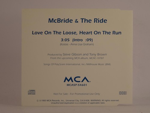 Mcbride and the - the, ride