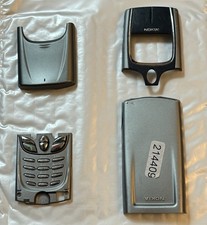Ersatzteile • Cover • Sammle • DEKO • VINTAGE • NOKIA 8850 • Silber Tastatur |K