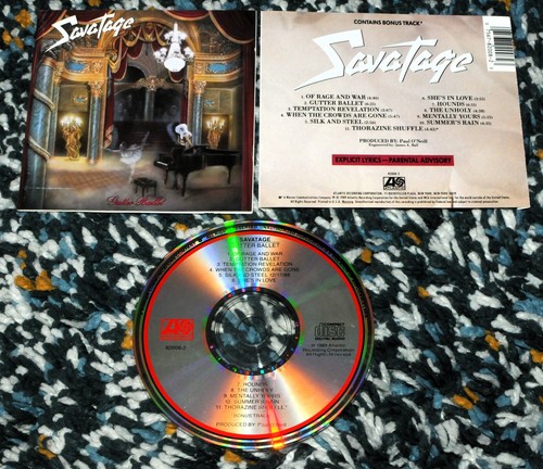 Savatage gutter ballet cd - ballet,