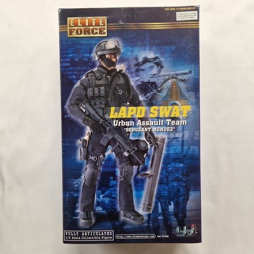 Actionfigur elite force lapd - actionfigur,