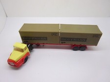 Espewe,  Mini Car: Unic Container-Sattelzug, DDR Modell (Schub55)