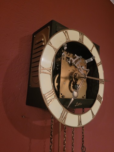 Wanduhr antik mit pendel - wanduhr,