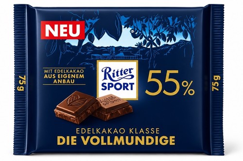 Ritter sport die - ritter, 55%