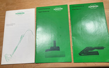 VORWERK Gebrauchsanleitungen Kobold TF 733 Polster-Boy 411 Teppich-Bürste 340