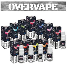 5x 10ml OVERVAPE OVERDOSED Liquid Nikotinsalz Probierbox Nic Salt E-Liquid sc