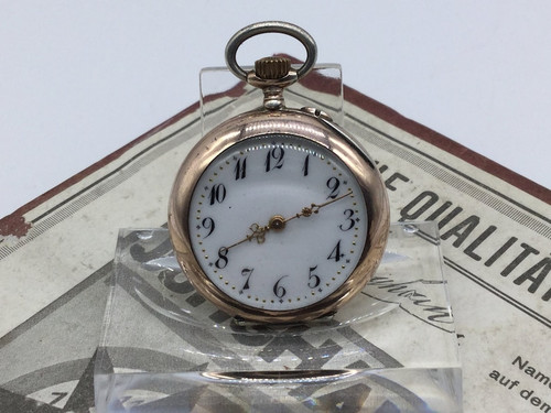 Jugendstil damen taschenuhr - jugendstil,