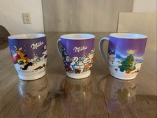 Milka Weihnachtsbecher Tasse Edition No 11 , 14 u. 15 Becher Sammeln Weihnachten