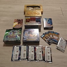 Yu-Gi-Oh Karten, Displays, Boxen, Tin, Deck, Booster Platinum Secret Rare, Gold 