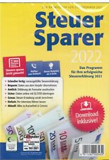 Steuersparer 2022 - das Programm für Ihre Steuererklärung 2021 (CD) - Neu & OVP