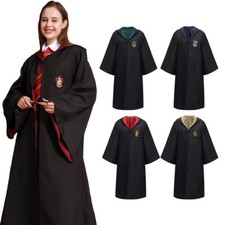 Harry Potter Kostüm Robe Cosplay Uniform Krawatte Cape Umhang Gryffindor