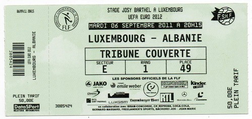 Ticket lsp luxemburg - lsp,