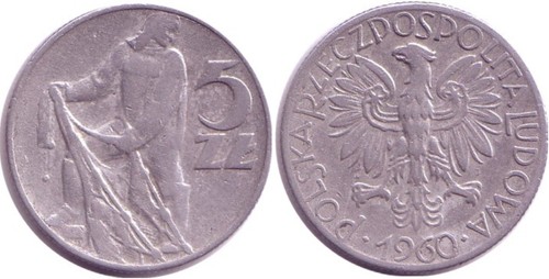 Polen zlotych 1960 - 5,