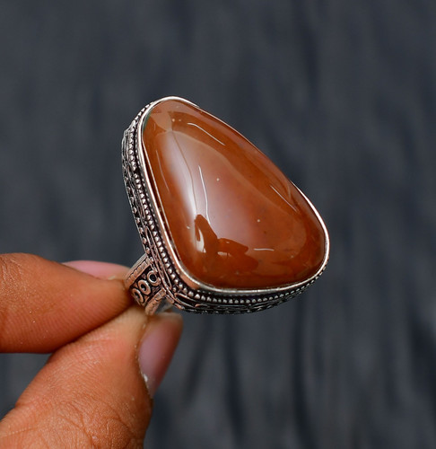 Roter onyx edelstein 925 - edelstein,