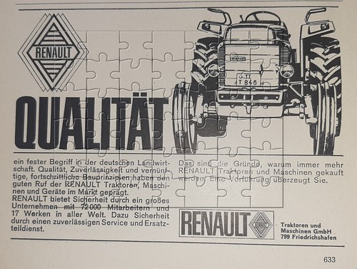 Werbeanzeige 1966 renault - 1966,