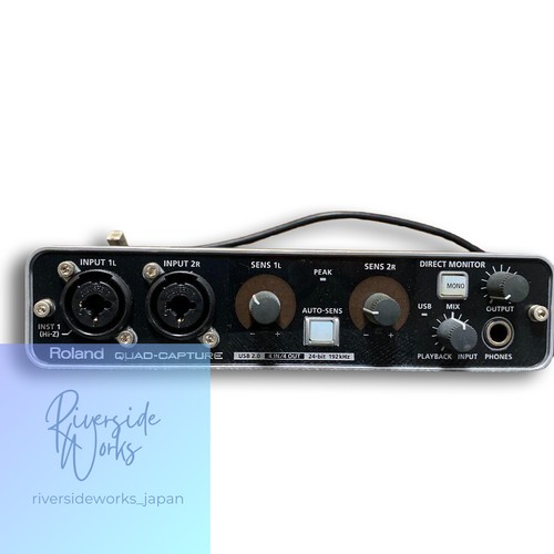 Roland quad capture audio - roland, quad-capture