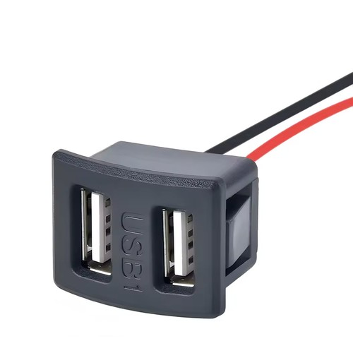Einbaubuchse dual usb - einbaubuchse,