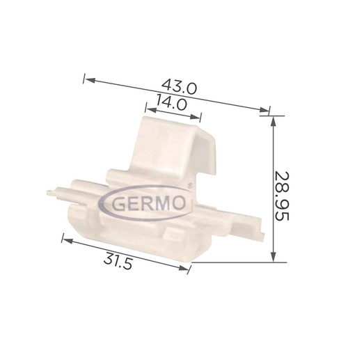 Befestigungs clip - x, befestigungs-clip