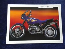 BMW Motorrad R 80 GS Prospekt Blatt