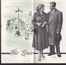 MMode -- Regensburg Rieger + Schildt / Die Linie Katalog / Mäntel Anzüge Kostüme