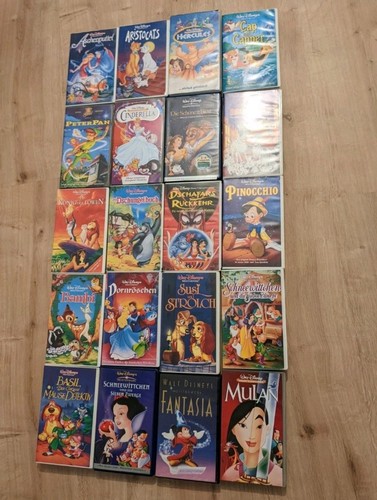 Diverse vhs disney - x,
