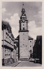 Postkarte - Bad Ilmenau / An der Kirche 1953 (64)