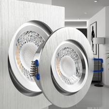 LED Einbaustrahler 230V flach