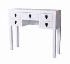 Konsolentisch Landhaus Weiss Tischkonsole Wandtisch Sideboard Flurtisch Konsole