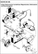 Sfm sachs zsb starterwelle - /,