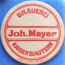 Alter Bierdeckel VK Brauerei