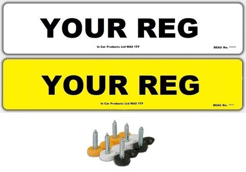 Auto reg nummernschild ersatz - nummernschild,