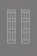 2 Wandregal Wandhalter Leitern