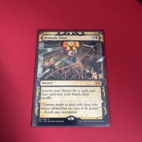 Mtg demonic tutor mystical - demonic,