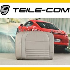 ORIG. Porsche 911 996 Coupe Rücksitzbank Rückenlehne Leder graphitgrau LINKS