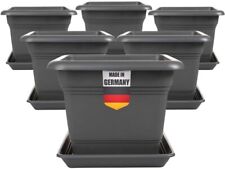 6er Set Pflanzkübel 48x48