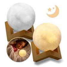 LED 3D Mond Lampe Nachtlicht
