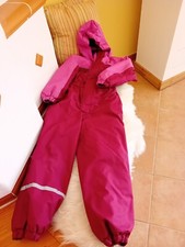 Mädchen Skianzug Gr 128 Wind-und Wasserdicht Sehr warm