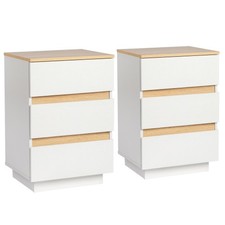 2 Artikel Nachttisch Holz