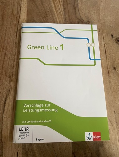Green line englisch - green, 1