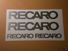 Recaro aufkleber set - recaro,