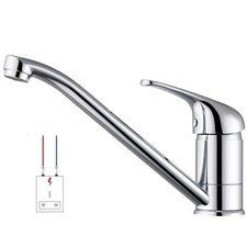 Küchenarmatur Edelstahl Wasserhahn Mischbatterie Waschbecken Spültischarmatur DE