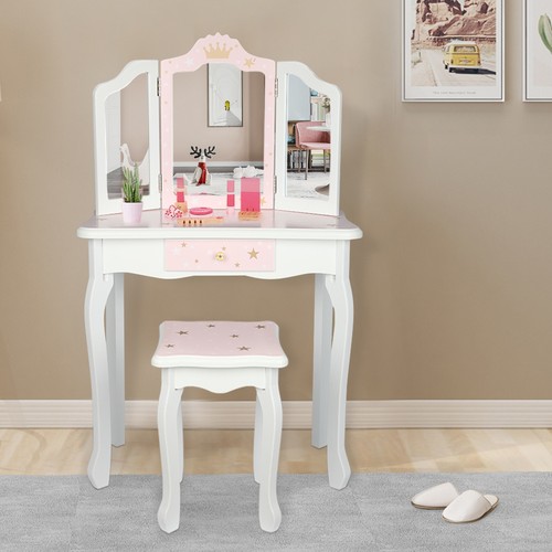 Kinder schminktisch set 1 - schminktisch, in