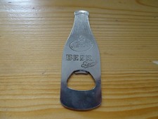 alter Flaschenöffner DDR, STERNBURG BEER EXPORT, Metall, 10cm, top