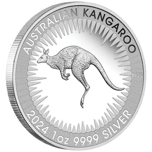 Silbermünze känguru 2024 - känguru,