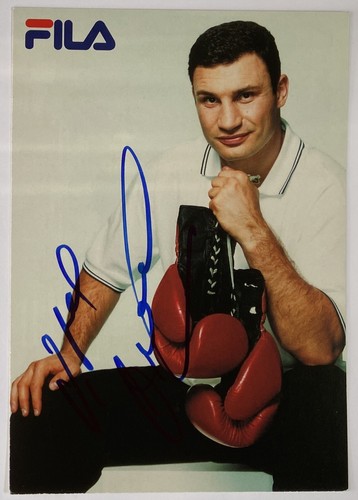 Vitali klitschko signiert - vitali,