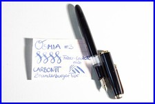 Brandenburger Tor OSMIA FABER CASTELL 3er Gr Kolben Füller OM flex BB 14K Feder